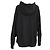 Sudadera Alto Logo Anine Bing en algodón negro - vista 3