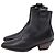Stivaletti Western Monili Brunello Cucinelli in pelle nera Nero - vista 4