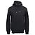 Schwarzer Baumwoll-Hoodie mit Dior-Logo-Patch
