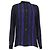 Blusa a maniche lunghe stampata Proenza Schouler in seta nera Nero - vista 7