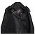 Dior Double-Breasted Coat in Black Lambskin Leather - view 2