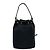 Borsa 2 in 2 in pelle e tela Prada Duet Nero - vista 5