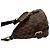 Borsa a Spalla Damier Ebene Highbury di Louis Vuitton Marrone - vista 6