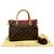 Borsa 2 in 1 in pelle Monogram Pallas di Louis Vuitton Marrone Rosso