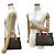 Borsa 2 in 1 in pelle Monogram Pallas di Louis Vuitton Marrone Rosso - vista 3