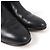 Botas de couro com fivela Kelly da Hermès Preto - vista 8
