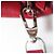 Bolso 2 en 1 Longchamp Le Pliage Cuir Roja - vista 10