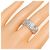Bulgari Anello Band Ring Parenthesis Bvlgari D'oro - vista 4