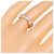 Tiffany & Co Anello Tiffany T True in oro bianco 18K e diamante D'oro - vista 5