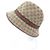 Gucci Palace Bucket Hat aus Polyester-Baumwolle Beige - Ansicht 2