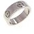 Anello Cartier Love in oro bianco 18K D'oro
