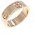 Anello in oro rosa Cartier C2 D'oro