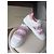 Weiße und rosa Sneakers John Galliano - Ansicht 2