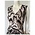 Vestido V-neck de estampado de leopardo de Diane von Furstenberg Castaño Negro - vista 6