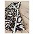 Vestido V-neck de estampado de leopardo de Diane von Furstenberg Castaño Negro - vista 9