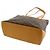 Borsa Louis Vuitton Monogram Cabas Mezzo M51151 Marrone - vista 3