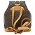 Louis Vuitton Monogram Montsouris MM Rucksack Braun - vue 2
