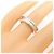 Bulgari Anillo B.zero1 1-Band en Oro Blanco de Bvlgari Dorado - vista 3