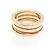 Bulgari Anello B.zero1 3 bande in oro rosa Bvlgari D'oro - vista 2