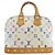 Louis Vuitton Multicolor Alma PM Handtasche Weiß Mehrfarben - Ansicht 2
