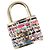 Spilla Mark COCO CHANEL Tweed Multicolore CC Auth ARZ267M