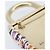 Spilla Mark COCO CHANEL Tweed Multicolore CC Auth ARZ267M - vista 5