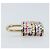Spilla Mark COCO CHANEL Tweed Multicolore CC Auth ARZ267M - vista 8