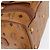 MCM Vicetos Mini Logogram Boston Bag in pelle PVC marrone e oro Auth ki6516 D'oro - vista 9