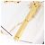 Borsa Gancini Chain di Salvatore Ferragamo in plastica 2way Trasparente Oro Auth LNZ028 D'oro - vista 10