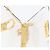 Borsa Gancini Chain di Salvatore Ferragamo in plastica 2way Trasparente Oro Auth LNZ028 D'oro - vista 20