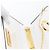 Borsa Gancini Chain di Salvatore Ferragamo in plastica 2way Trasparente Oro Auth LNZ028 D'oro - vista 21