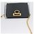 Borsa Gancini Chain di Salvatore Ferragamo in plastica 2way Trasparente Oro Auth LNZ028 D'oro - vista 6