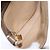 Gucci Bolso de Hombro de Cuero Marrón Dorado Auth 172696 - vista 10