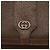 Gucci Bolso de Hombro de Cuero Marrón Dorado Auth 172696 - vista 17