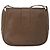 Gucci Bolso de Hombro de Cuero Marrón Dorado Auth 172696 - vista 2