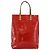 LOUIS VUITTON Monogram Vernis Reade MM Borsa a Mano Rossa M91086 LV Auth 173446 Rosso - vista 13