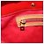 LOUIS VUITTON Monogram Vernis Reade MM Borsa a Mano Rossa M91086 LV Auth 173446 Rosso - vista 19