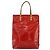 LOUIS VUITTON Monogram Vernis Reade MM Borsa a Mano Rossa M91086 LV Auth 173446 Rosso - vista 2