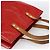 LOUIS VUITTON Monogram Vernis Reade MM Borsa a Mano Rossa M91086 LV Auth 173446 Rosso - vista 6