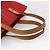 LOUIS VUITTON Monogram Vernis Reade MM Borsa a Mano Rossa M91086 LV Auth 173446 Rosso - vista 7