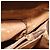 Borsa a Mano GUCCI Bamboo Camoscio Marrone Oro 002 1095 0260 Auth ep13552 D'oro - vista 21