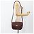 CARTIER Borsa a Spalla Must Line Pelle Bordeaux Oro Auth bs33585 D'oro Bordò - vista 21