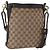 Borsa a Spalla GG Canvas Gucci Beige Oro 109106 Auth gh1860 D'oro