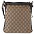 Borsa a Spalla GG Canvas Gucci Beige Oro 109106 Auth gh1860 D'oro - vista 13