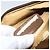 Borsa Gucci GG Supreme Web Sherry Line in PVC Beige Oro 89 02 032 Auth ARZ240 D'oro - vista 12