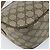 Borsa Gucci GG Supreme Web Sherry Line in PVC Beige Oro 89 02 032 Auth ARZ240 D'oro - vista 17