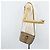 Borsa Gucci GG Supreme Web Sherry Line in PVC Beige Oro 89 02 032 Auth ARZ240 D'oro - vista 25