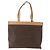 Céline Borsa tote in tela Macadam CELINE in pelle PVC marrone oro Auth ep13337 D'oro - vista 2