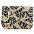 CHANEL Mini Matelassé 12 Borsa a Spalla Catena Satin Beige Oro CC Auth LNZ395M D'oro - vista 2