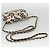 CHANEL Mini Matelassé 12 Borsa a Spalla Catena Satin Beige Oro CC Auth LNZ395M D'oro - vista 7